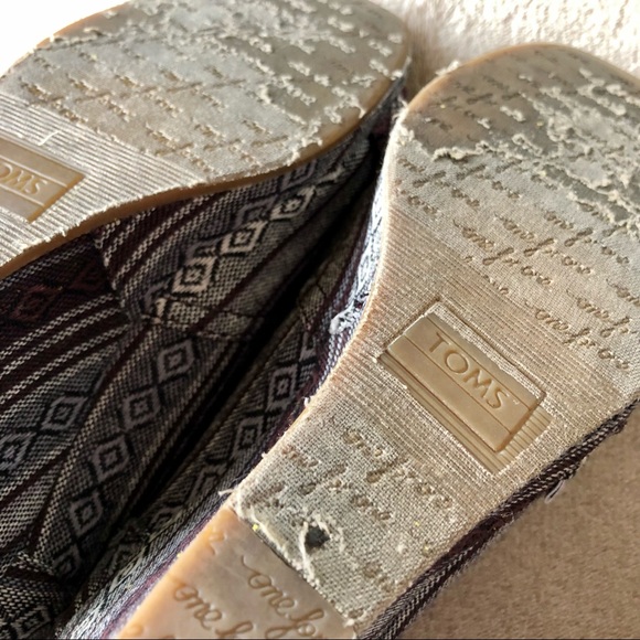✨2/$15✨ Shoes: TOMS 3” Wedge, Size 6 🛍 Bundle Me! - Picture 9 of 12